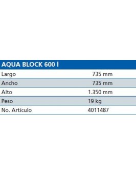 Depósito agua potable AQUAVARIO 78 500 Litros