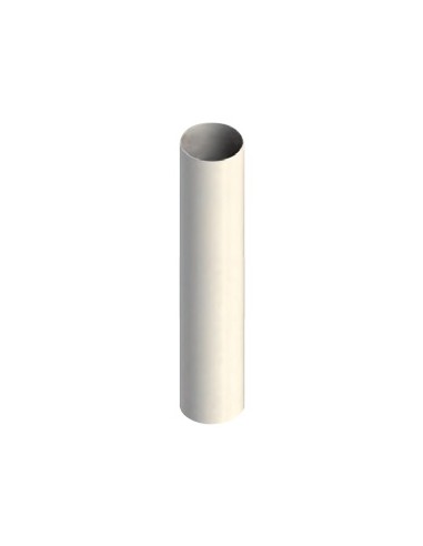 Tubo M/M de aluminio simple Fig Ø 110x1000