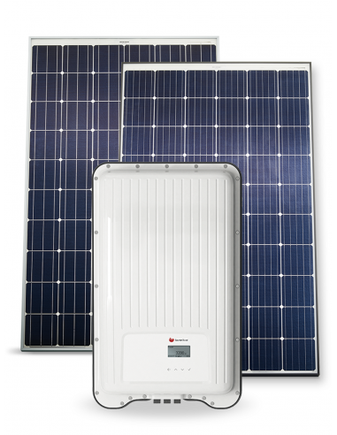 Placas Solares Fotovoltaicas Saunier Duval Kit SuperConfort Helio PV 2.0 Tejado inclinado 0010024981
