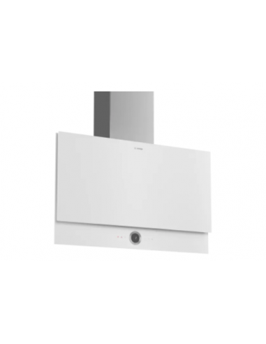 Campana decorativa de pared Bosch Serie 8 Cristal blanco 3 potencias