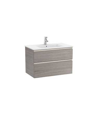 Mueble Roca UNIK con lavabo blanco 800x460x537