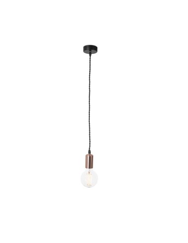 Lámpara Colgante Forlight Dixie E27 60W cobre brillante