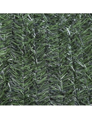 Seto artificial Bonerva 90% ocultación verde varillas 1x3m