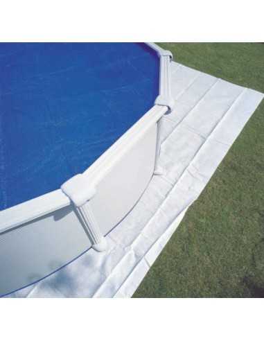 Manta protectora Gre para piscina ovalada 525 x 325 cm