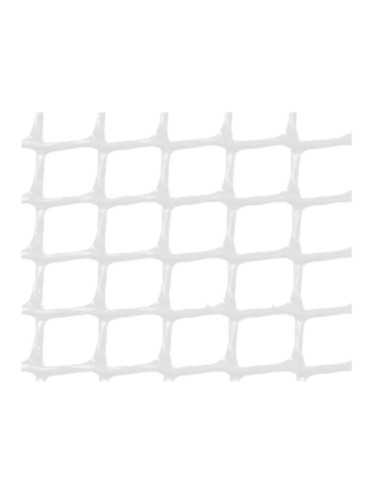 Malla plástica Bonerva de jardín 1x30 m 5mm blanca