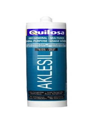 Sellador multiusos Quilosa Aklesil negro 280 ml