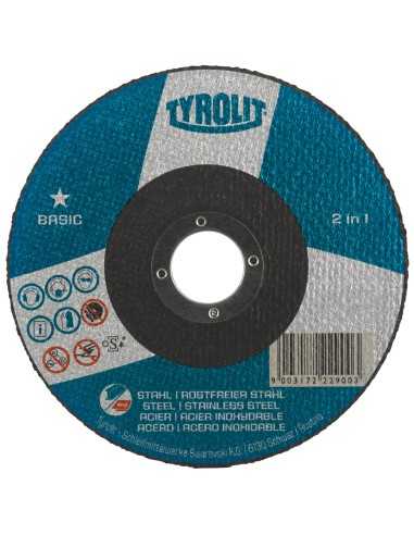 Disco de corte Tyrolit Basic A46Q-BFB 230x1,9x22,23 mm