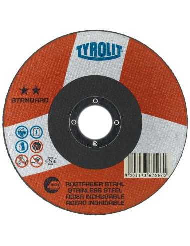 Disco de corte Tyrolit Standard A60R-BFS 125x1x22,23 mm