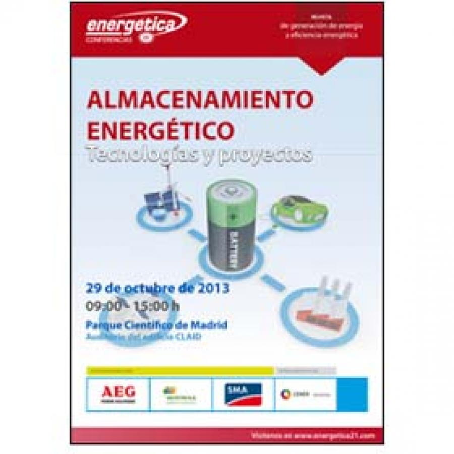 Jornada sobre almacenamiento energético en Madrid