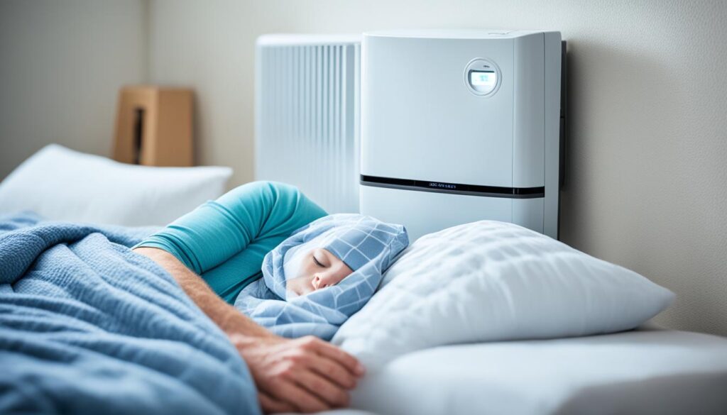 aire acondicionado durante el sueño
