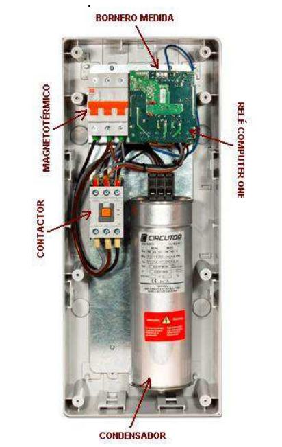 Batería de condensadores Circutor OPTIM 1 - Interior